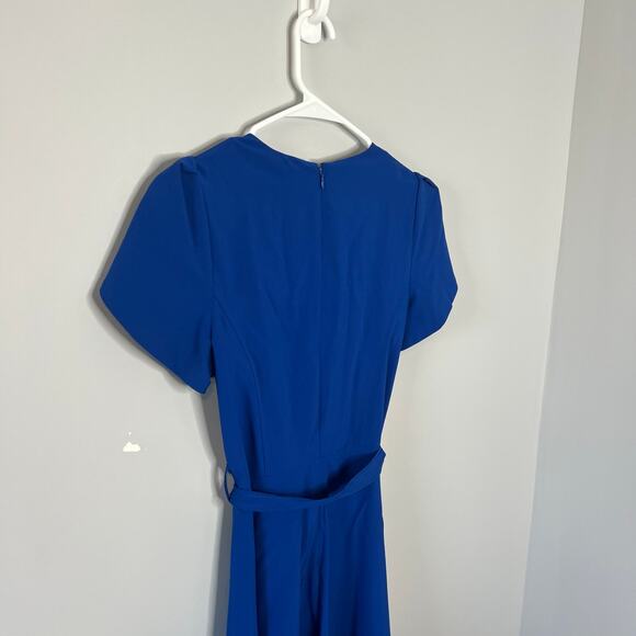 Calvin Klein Blue A-Line Dress Size 4 - Picture 8 of 13
